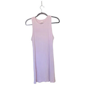 ARITZIA Wilfred Free Pink Tank Dress Size Medium Sleeveless Mini